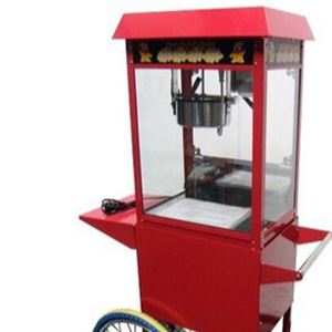 Popcorn machine op wielen